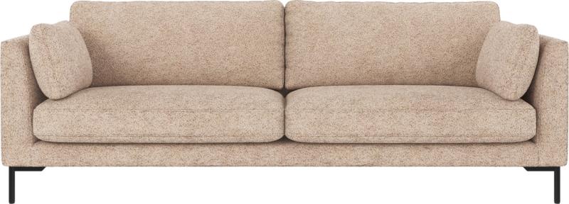 Corwin 3-personers sofa i lysebeige - moderne elegance