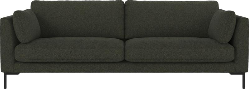 Sort Personers Corwin Alice 162 Stof Dyb Mørkegrøn Med Metalstel Rowico Sofa - 7340126593752