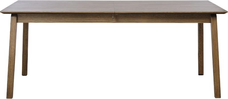 Røget Med Udtræk Bari Egetræ 190x95x75 Fsc Mix Nordique Design Spisebord - 5704745123189