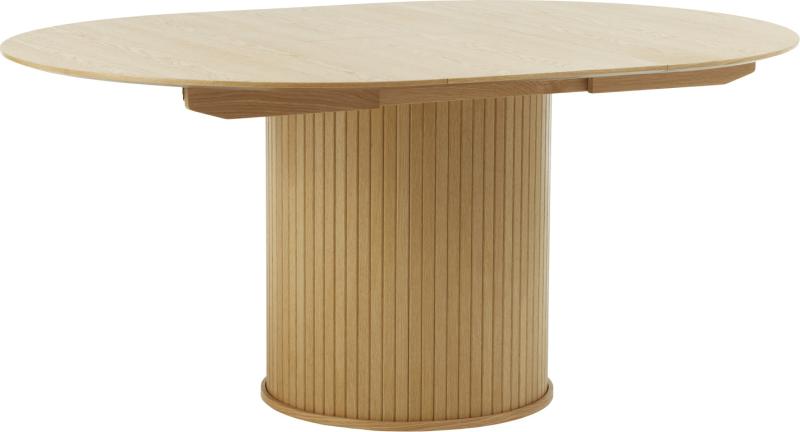 Natur Rundt Med Udtræk Nola Ø120 167 H75 Nordique Design Spisebord - 5704745158686