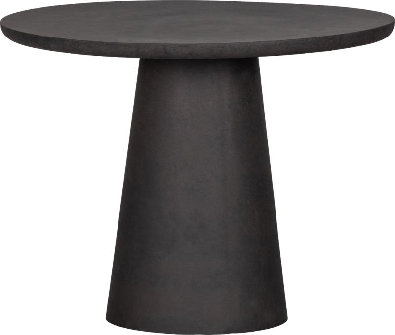 Brun WOOOD Damon Spisebord Ø100 – Elegant Betonlook