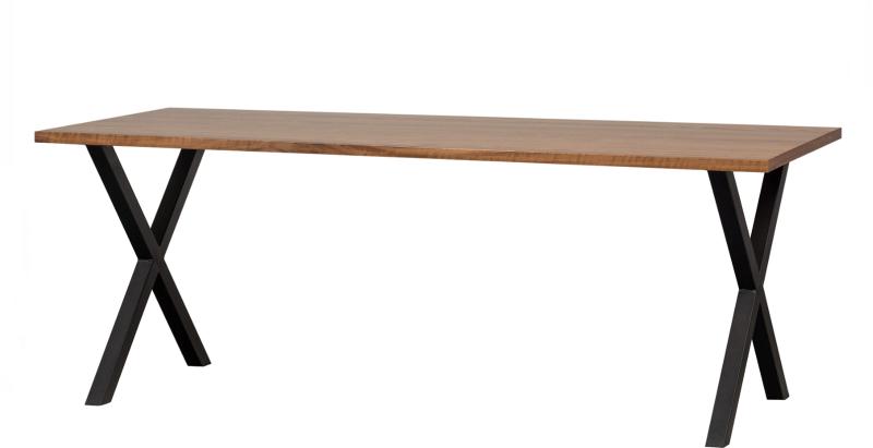 Elegant Brun/Sort Plankebord Jimmy fra WOOOD – Spisebord