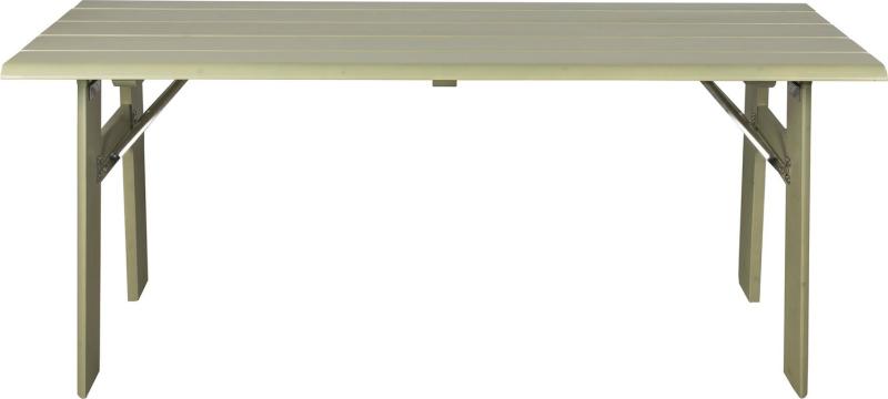 Stenlysgrå Udendørs Avenue Fyrretræ Foldbart L180xb79xh75 Zuiver Spisebord - 8718548101142