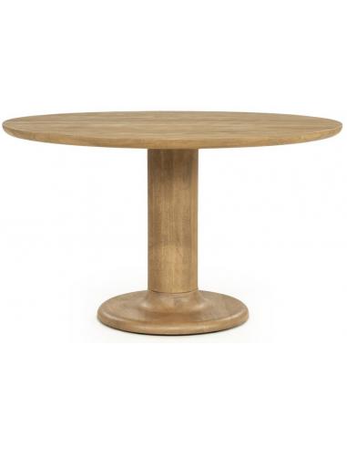Coco Rundt Spisebord i Mangotræ - Elegant Design til Dit Hjem