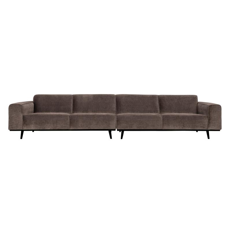 Elegant 4-personers Taupe Sofa - BePureHome Statement Pers