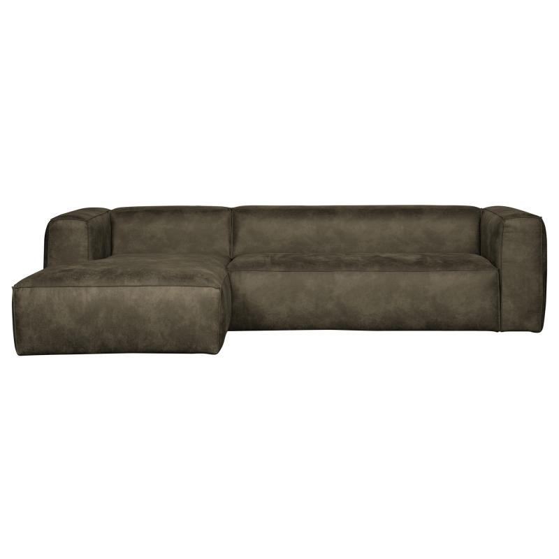 Armygrøn Venstrevendt Hjørnesofa - Komfortabel Design