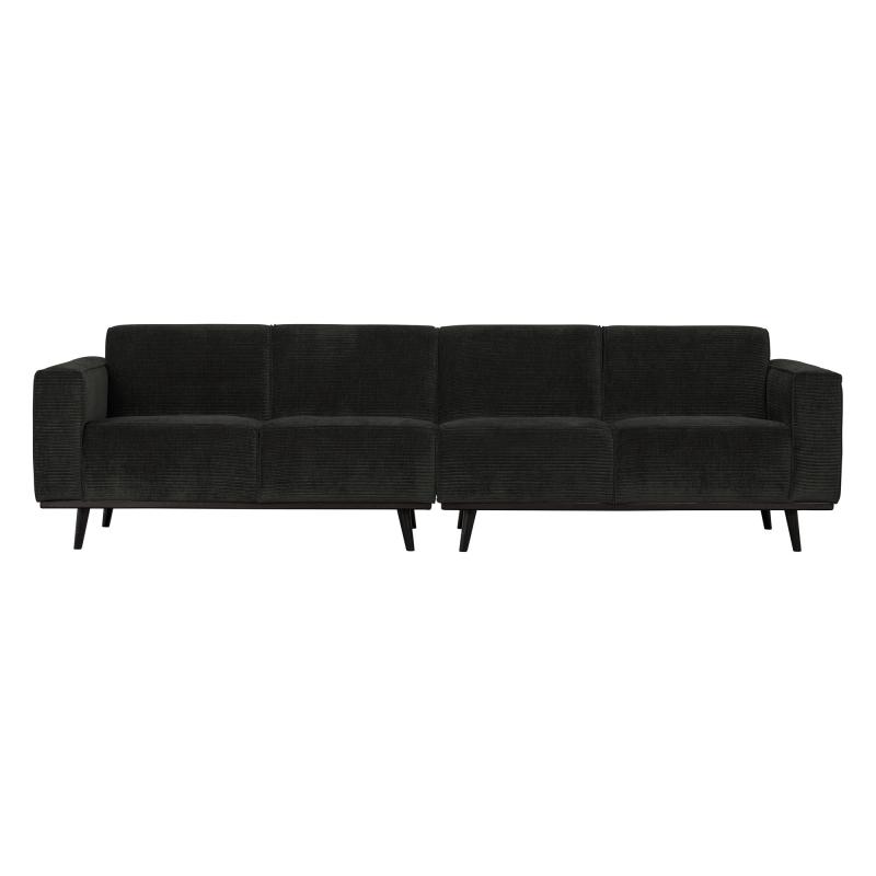Grå 4-Personers Sofa i Graphite fra BePureHome - Stilfuld Komfort