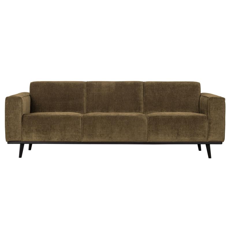Grå 3-personers Statement Sofa fra BePureHome - Komfortabel!