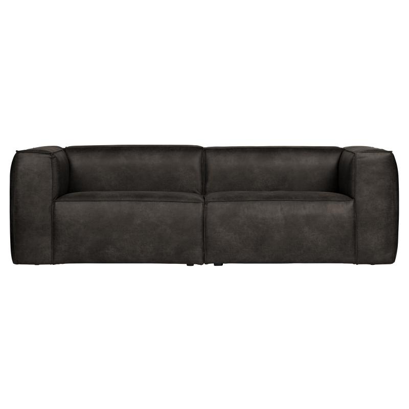 Sort Bean Pers Sofa fra WOOOD – Komfortabel 3,5 personers sofa