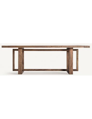 Norvik Antik Brun Genanvendt Elmetræ Spisebord 220x100 cm