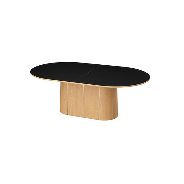 Elegant SM115 spisebord med sort nanolaminat – Dansk design