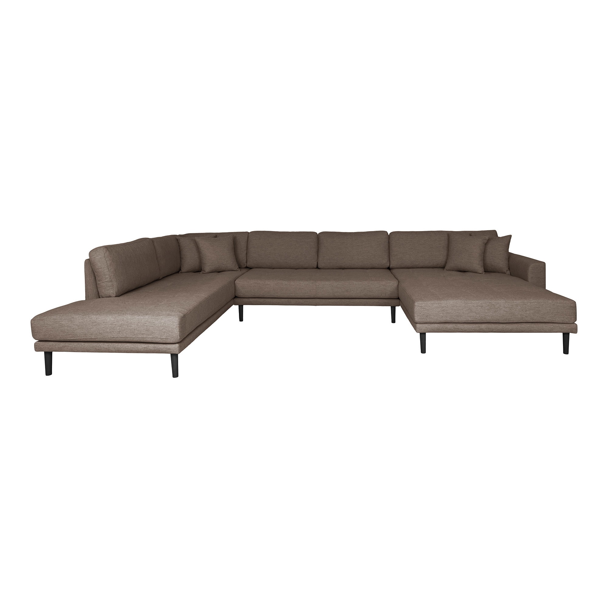 Lido Brun Stof House Nordic Sofa