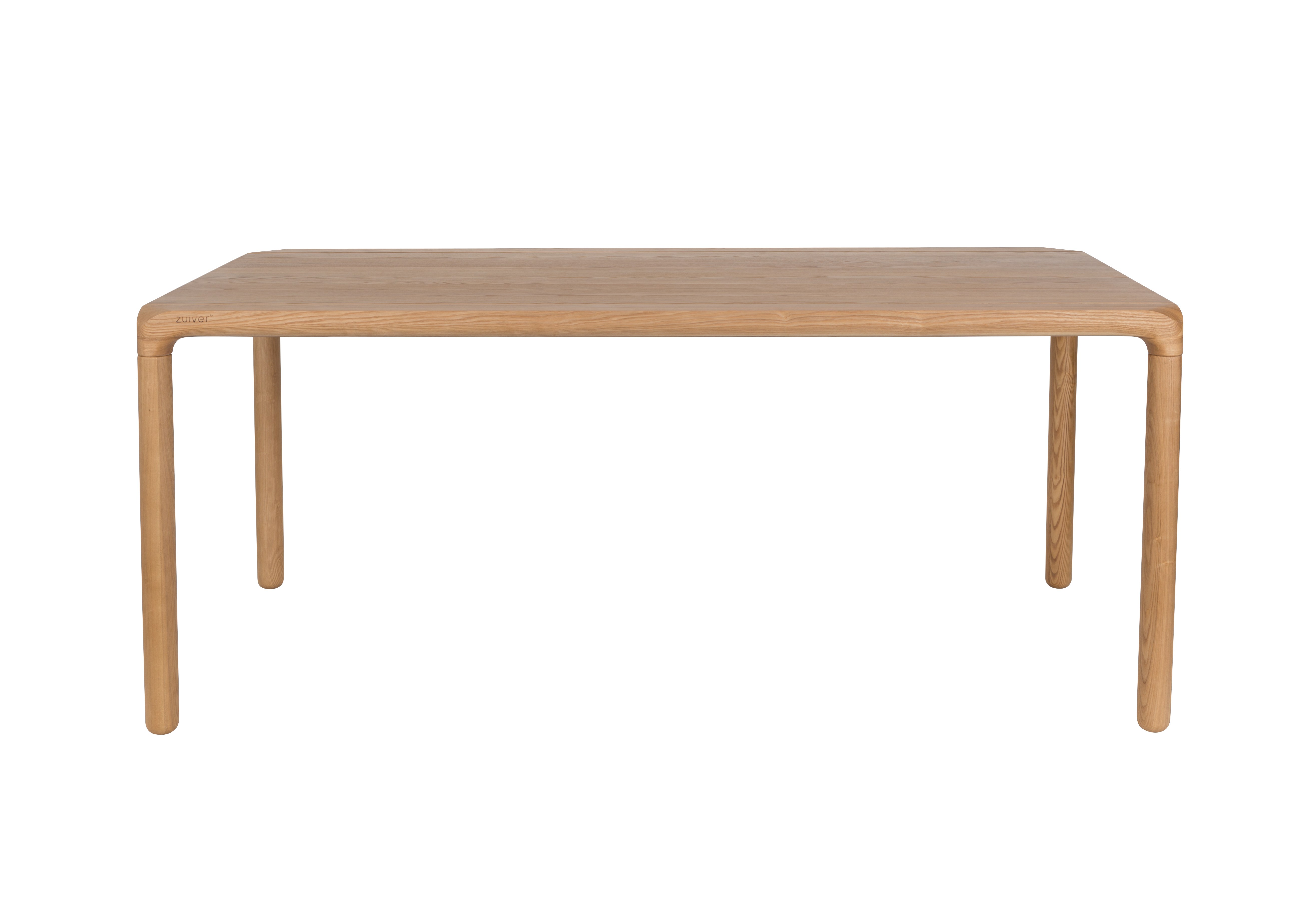 Brun Storm Rektangulær Natur Asketræsfinr Natur Asketræ 180x90 Zuiver Spisebord - 8718548029156