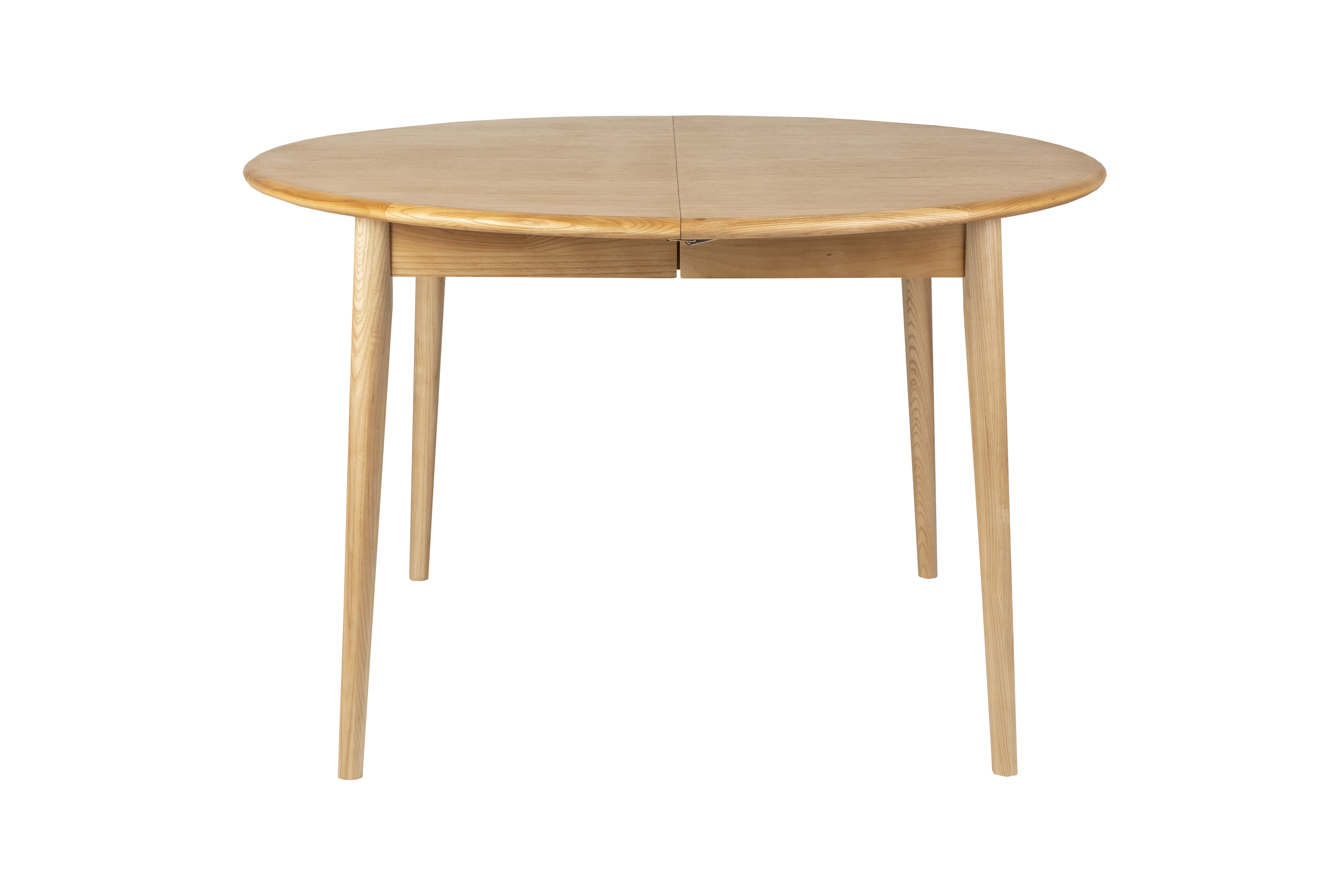 Beige Twist Udtræk Rund Natur Egefinr Ø120 Zuiver Spisebord - 8718548083608