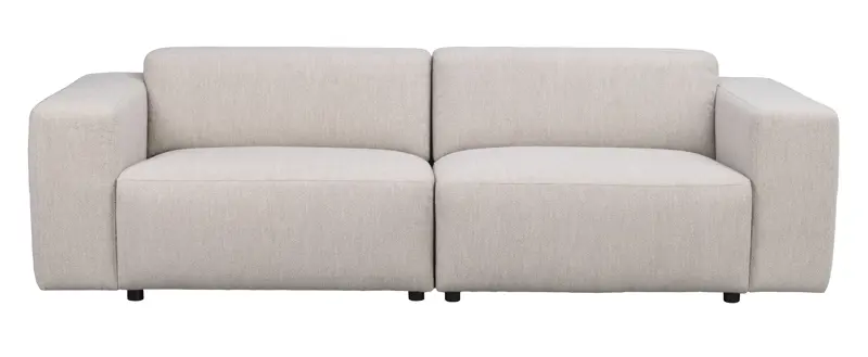 Beige Rowico Willard 4-personers Sofa i Bouclestof