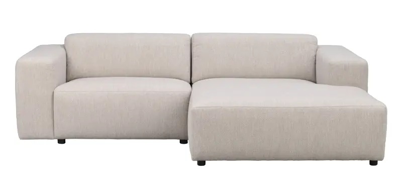 Stilfuld beige Rowico Willard Højre Chaiselong Sofa