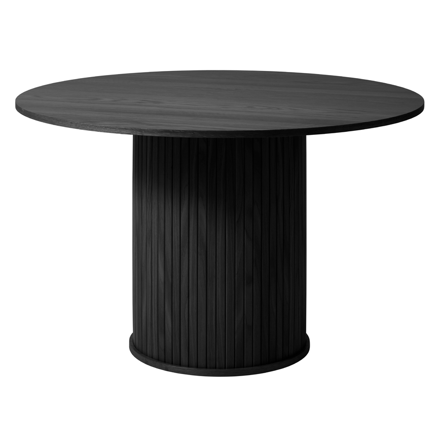 Sort Nola Dia120cm Finer Spisebord - 5704745107943