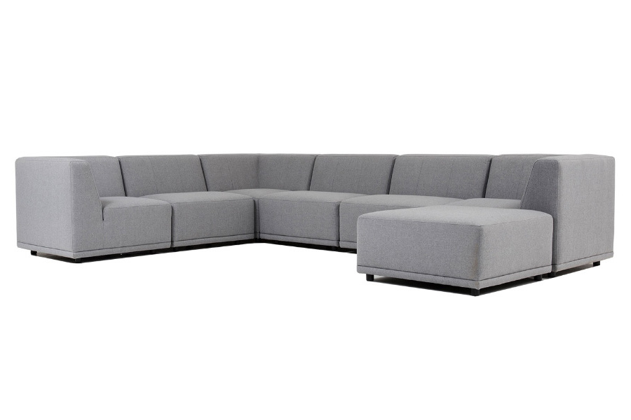 New York Hjørne Med Puf Syv Moduler Sofa.dk Sofa