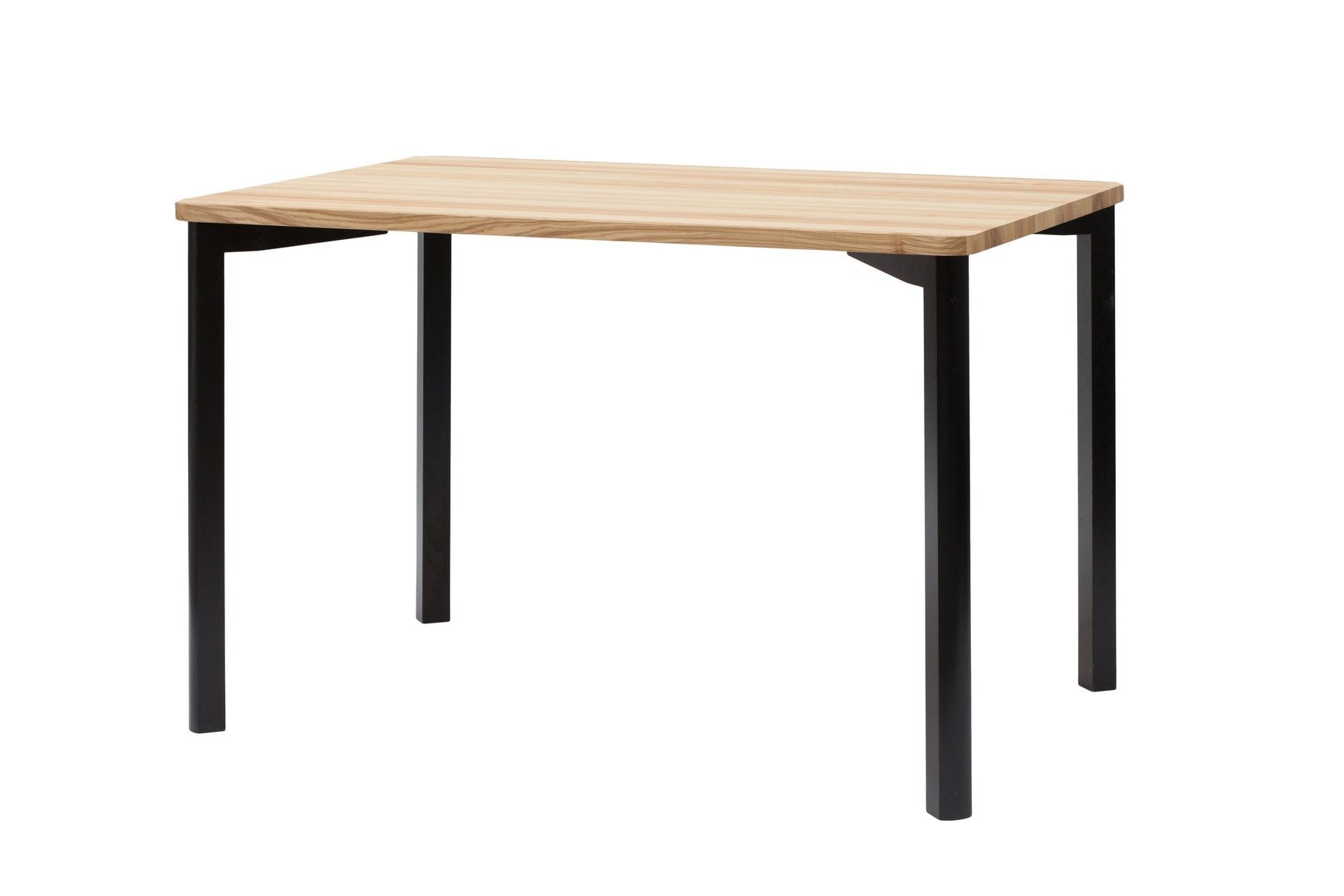Triventi Spisebord 120x80cm med Sorte Runde Ben - Nyhed!