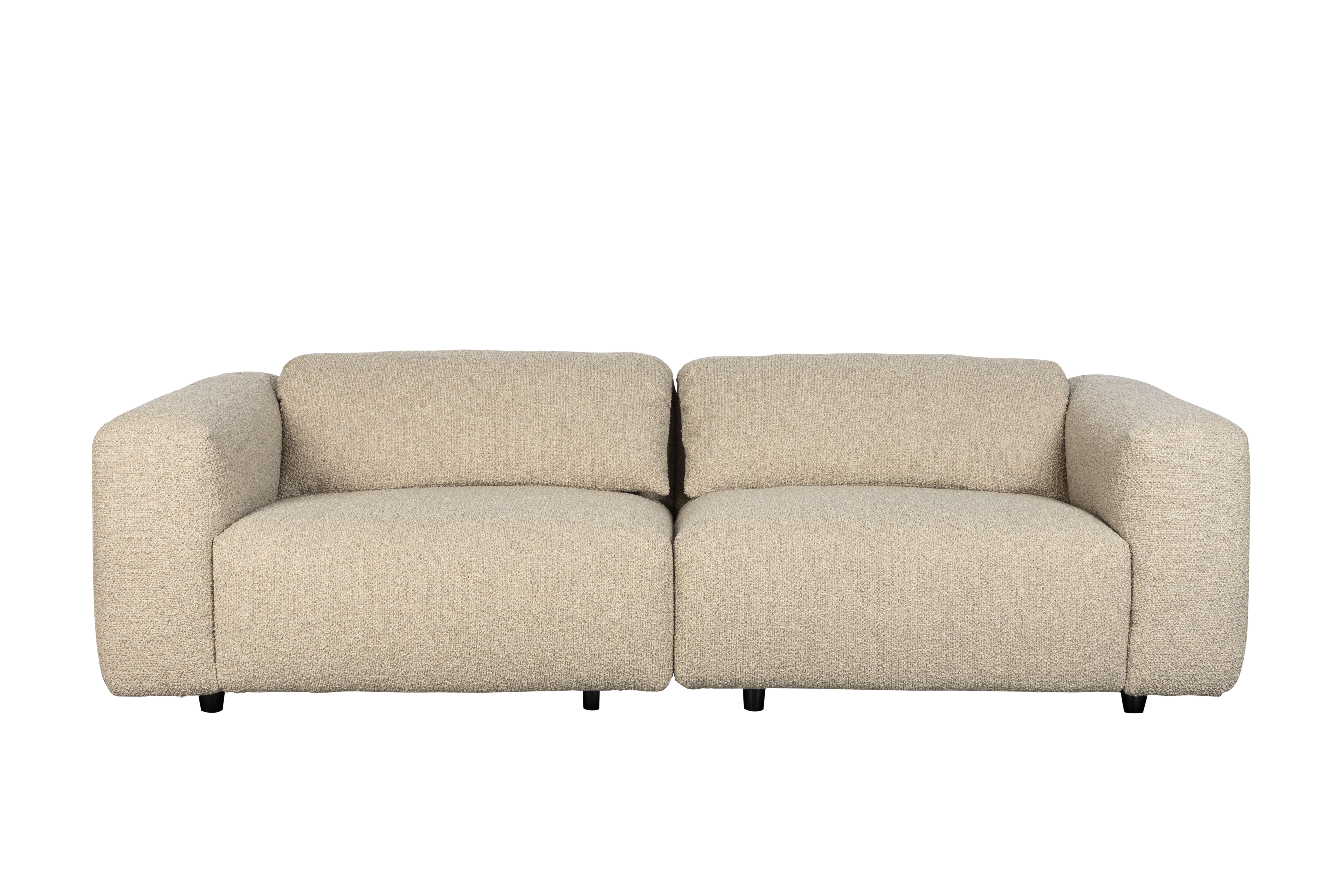 Brun Wings Sofa i Caramel Polyester - Stil og Komfort