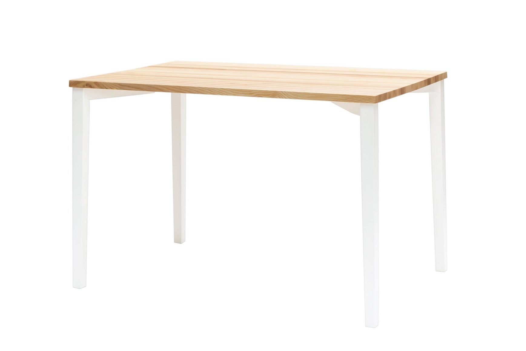 Triventi Hvidt Asketræ Spisebord 120x80 cm - Nyhed!