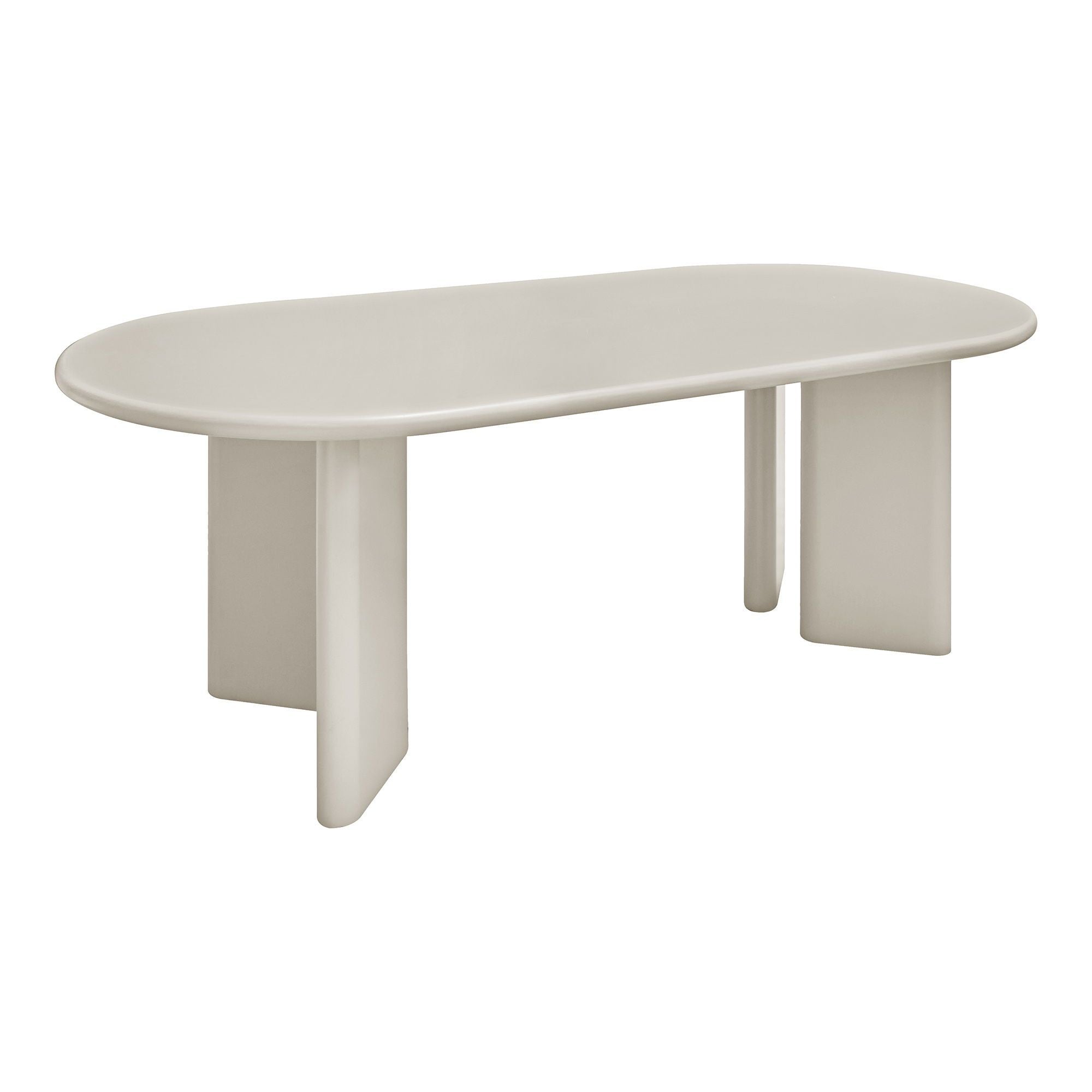 Nagano 220x100 Sandgrå Spisebord – Moderne Elegance