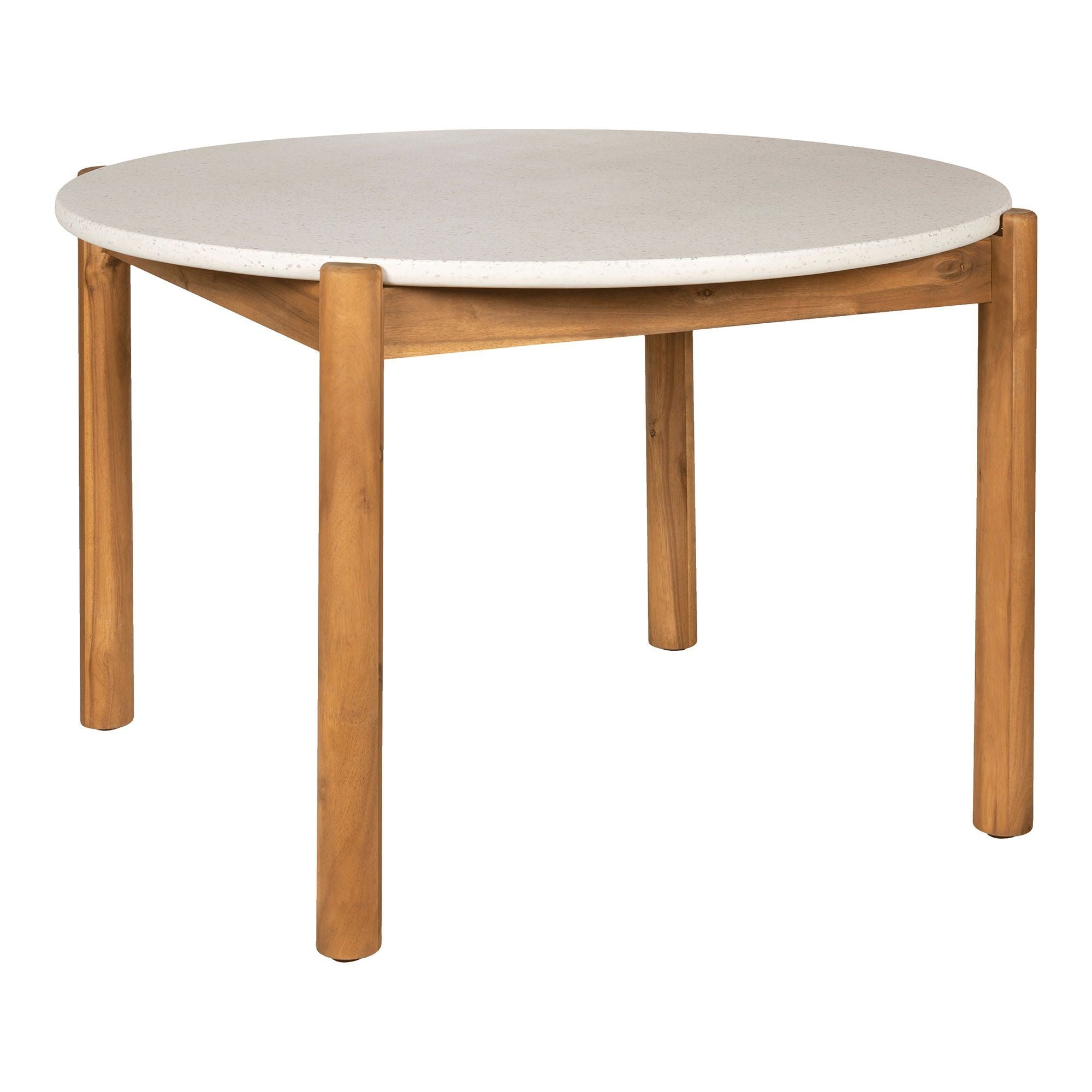 Terracina Rundt Spisebord Ø120 cm - Eksklusiv Terrazzo Design