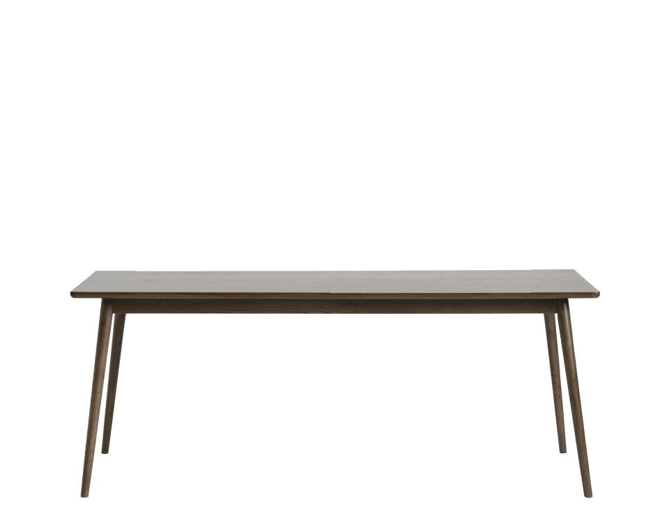 Barrali 190 Spisebord med Udtræk - Smoked Egetræ Design