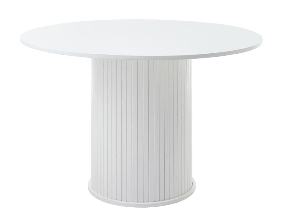 Nola Rundt Spisebord Ø120 cm – Hvid Elegance Tilbud!
