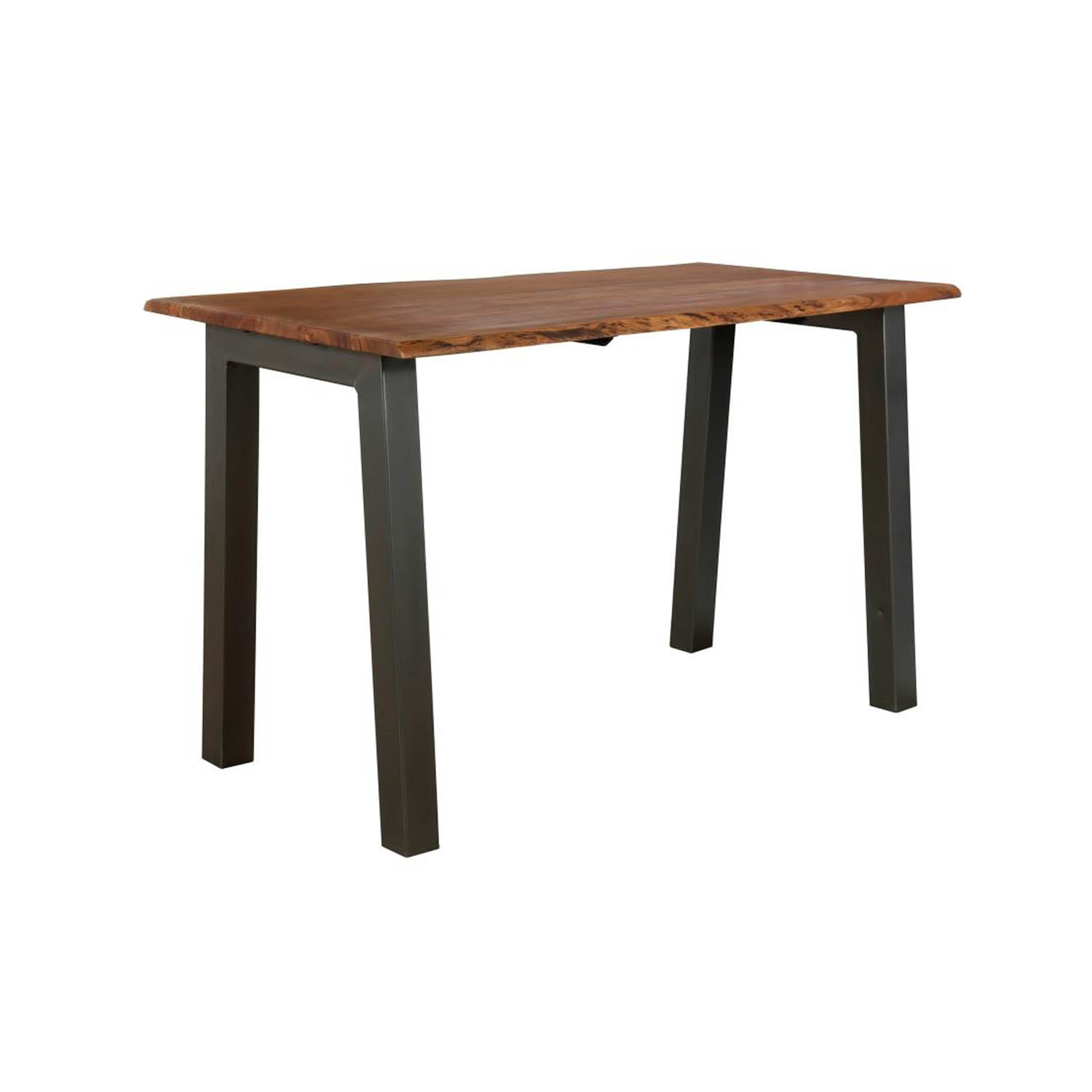 Grå Rektangulært Spisebord i Akacietræ og Metal 180x90