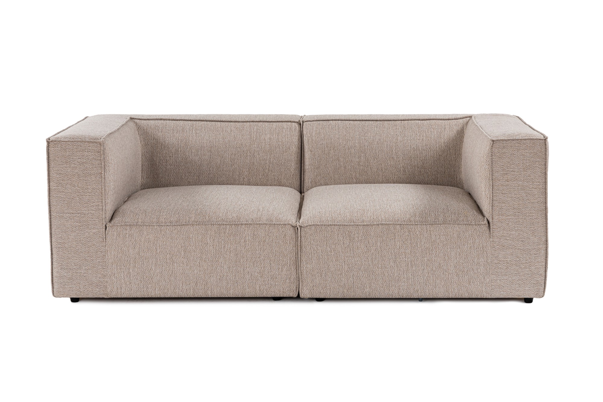 Sora 2-personers Sofa i Sandbeige – Stilfuld og Komfortabel