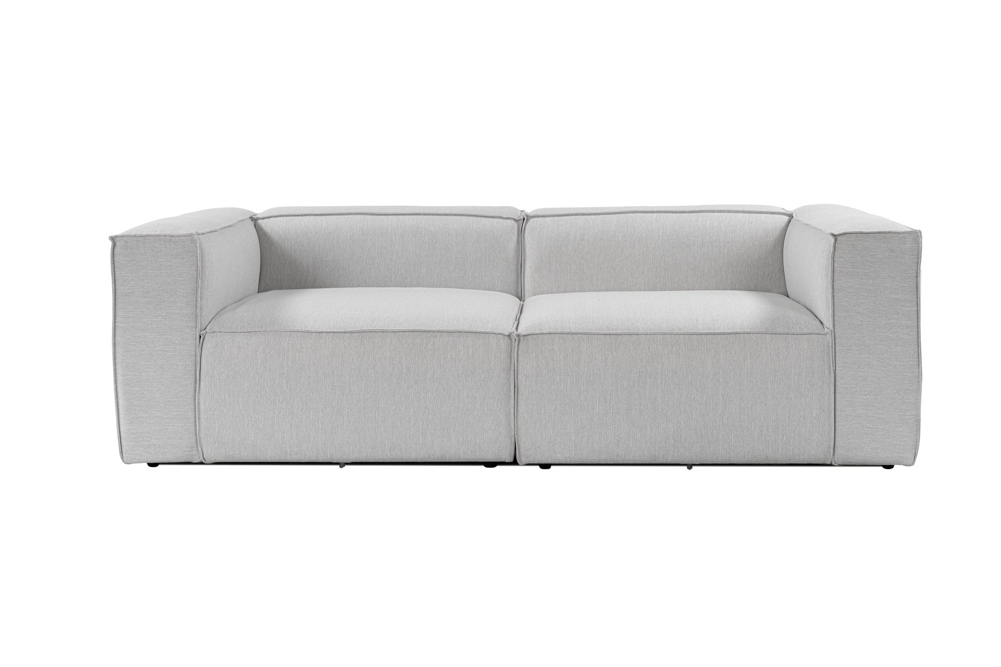 Grå Fora Pers Lyse Stof NordvÄrk Sofa - 8684282460343