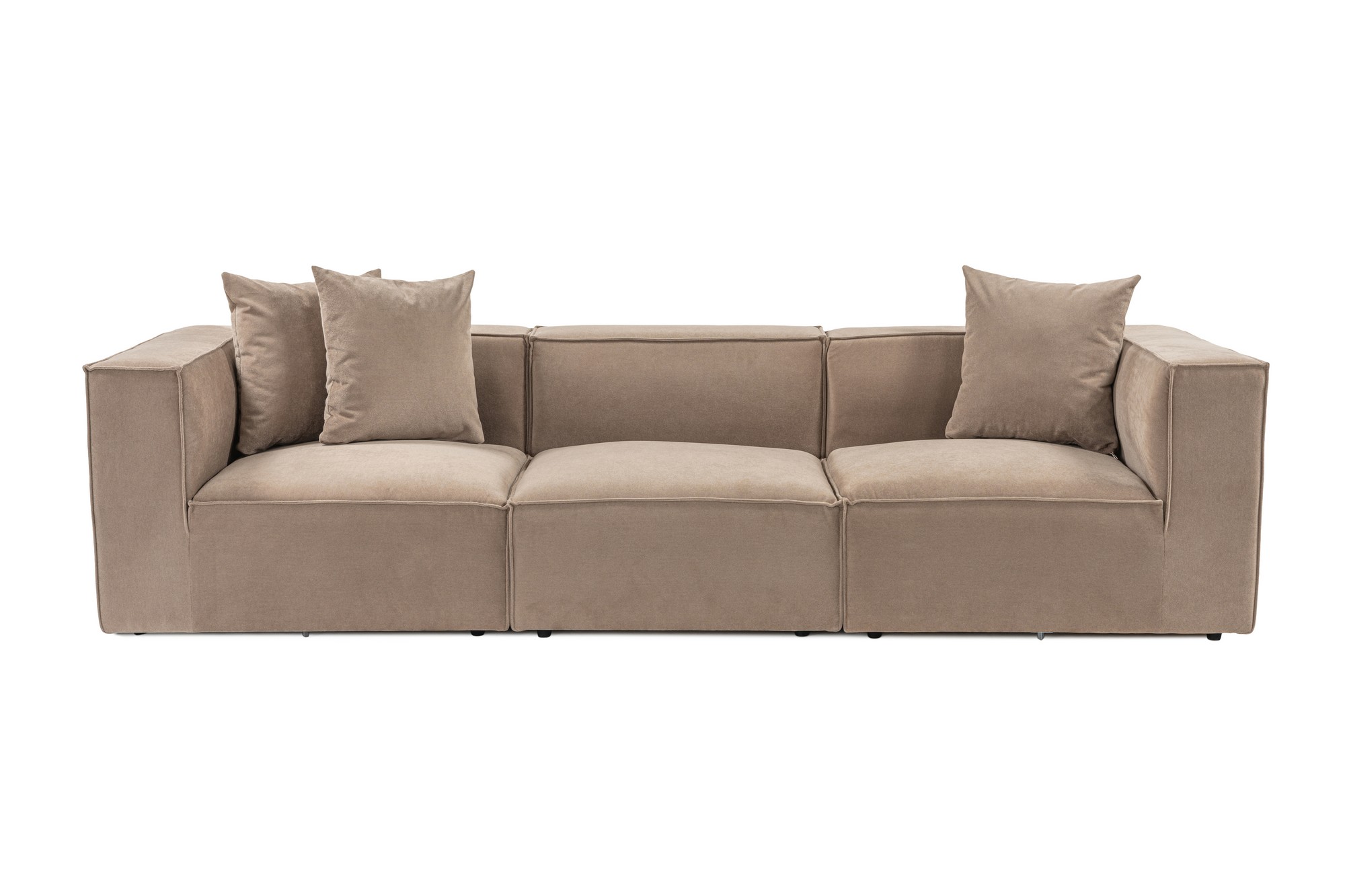 Brun Sora Pers Cappuccino Sofa fra Nordværk - Elegant Design