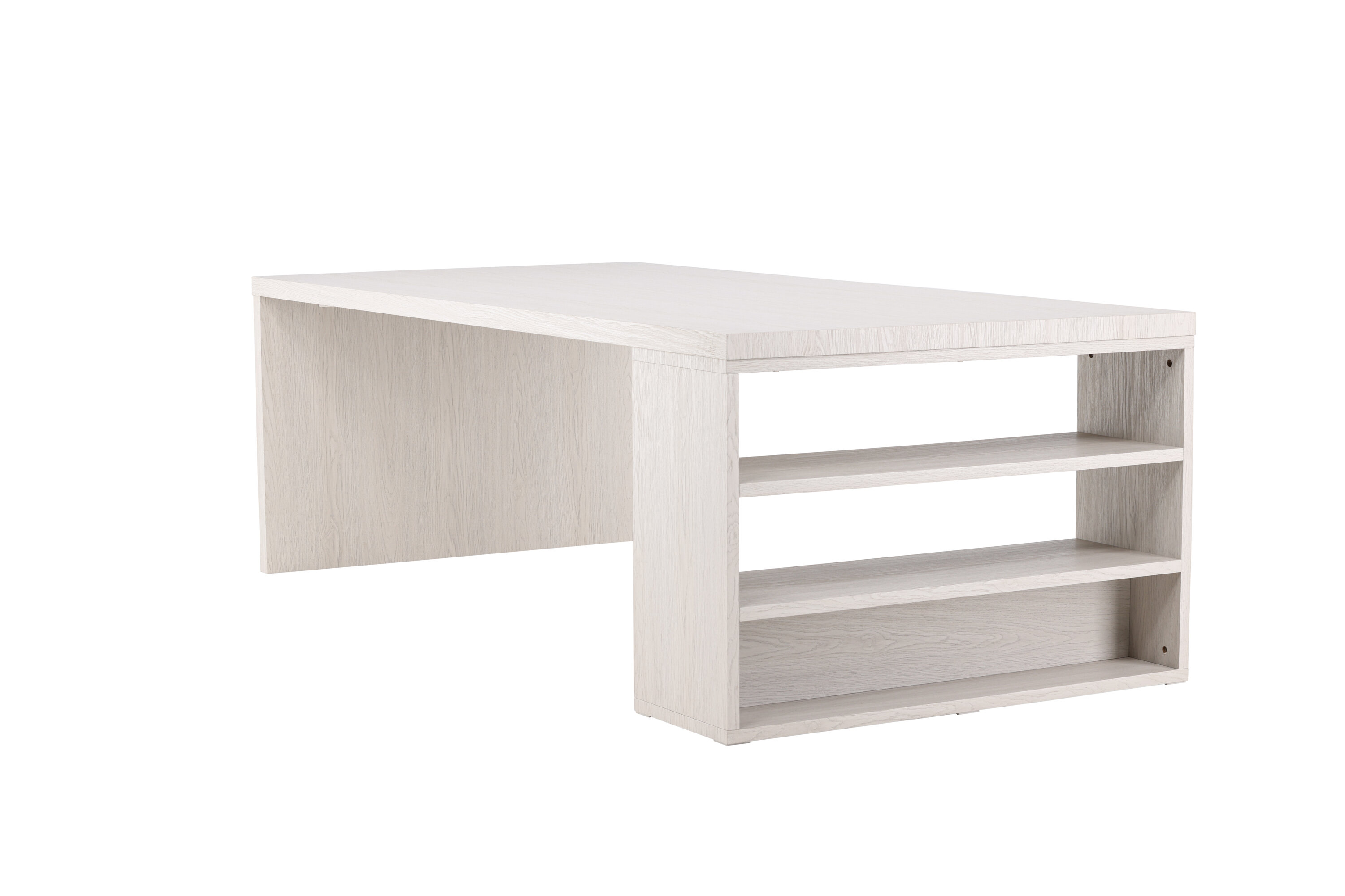 Mika Spisebord i Hvid Vasket MDF - 230x110 cm
