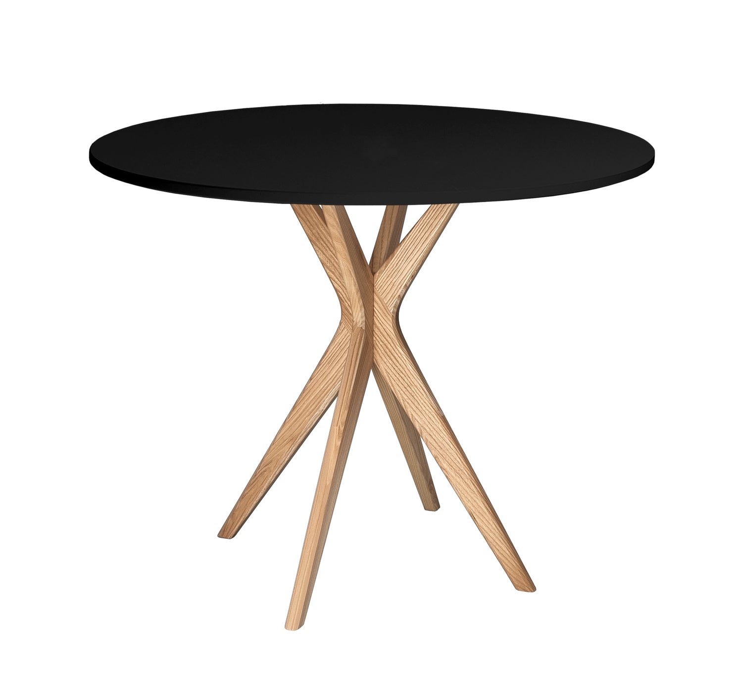 Sort Jubi Rundt Spisebord Ø90 cm - Elegant Design
