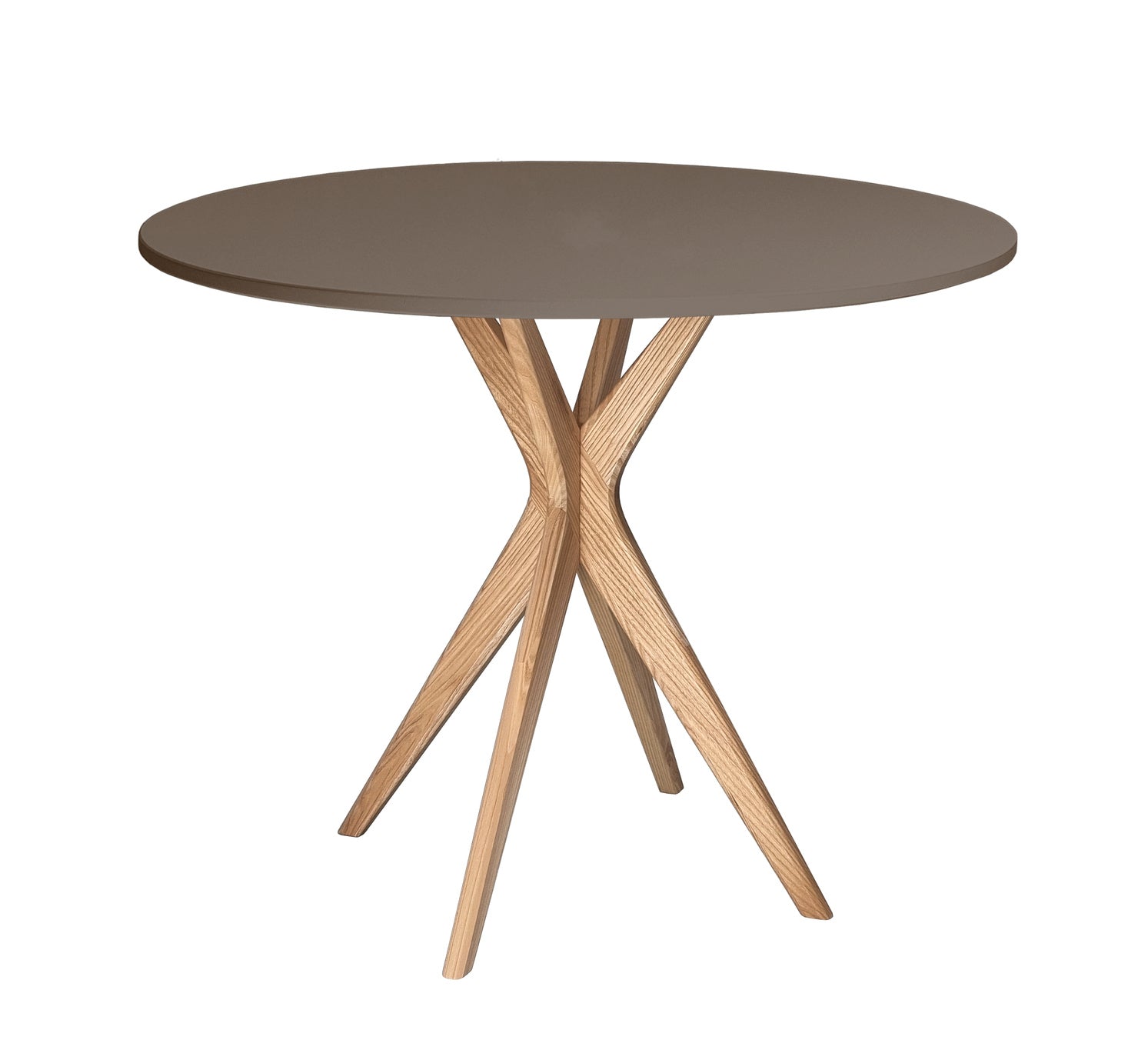 Jubi Rundt Diam 90cm Beaver Brown Ragaba Spisebord