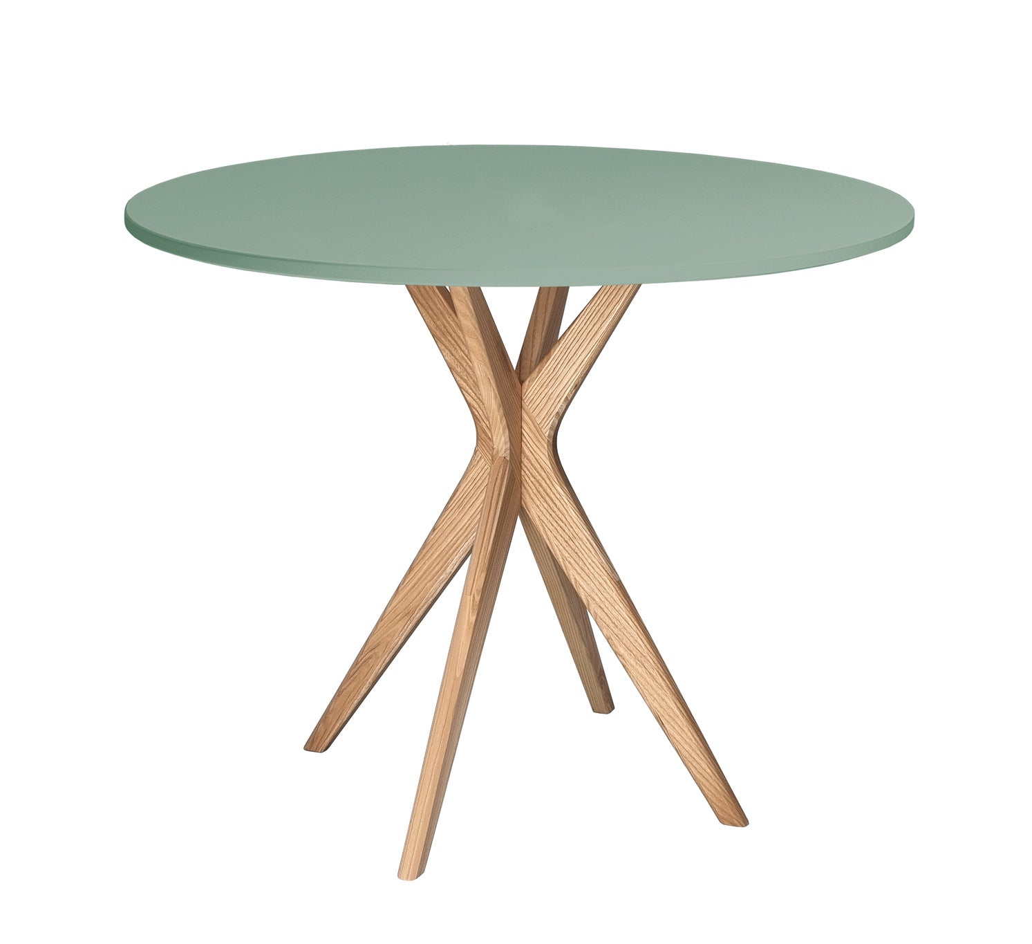 Grøn Jubi Rundt Diam 90cm Sage Green Ragaba Spisebord
