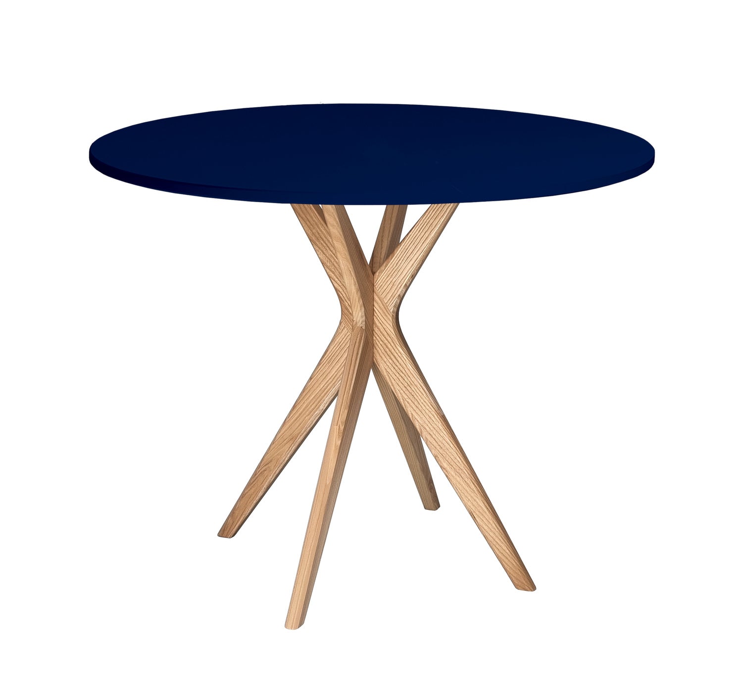 Jubi Lille Rundt Spisebord 70cm i Marineblå - Tilbud!
