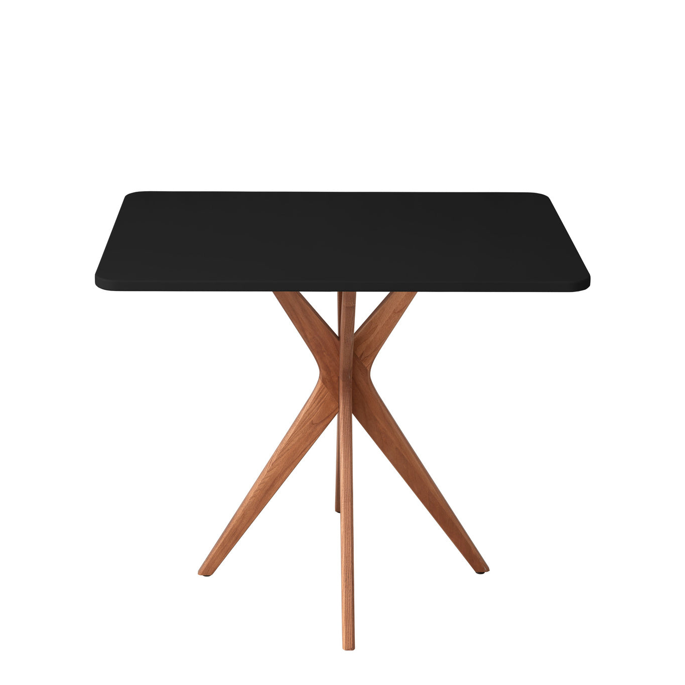 Sort Rektangulært Jubi 55x80cm Oak Black Ragaba Spisebord