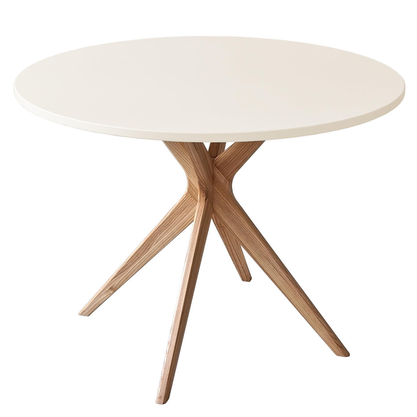 Hvid Jubi Bold Rund 100cm Chalk White Ragaba Spisebord