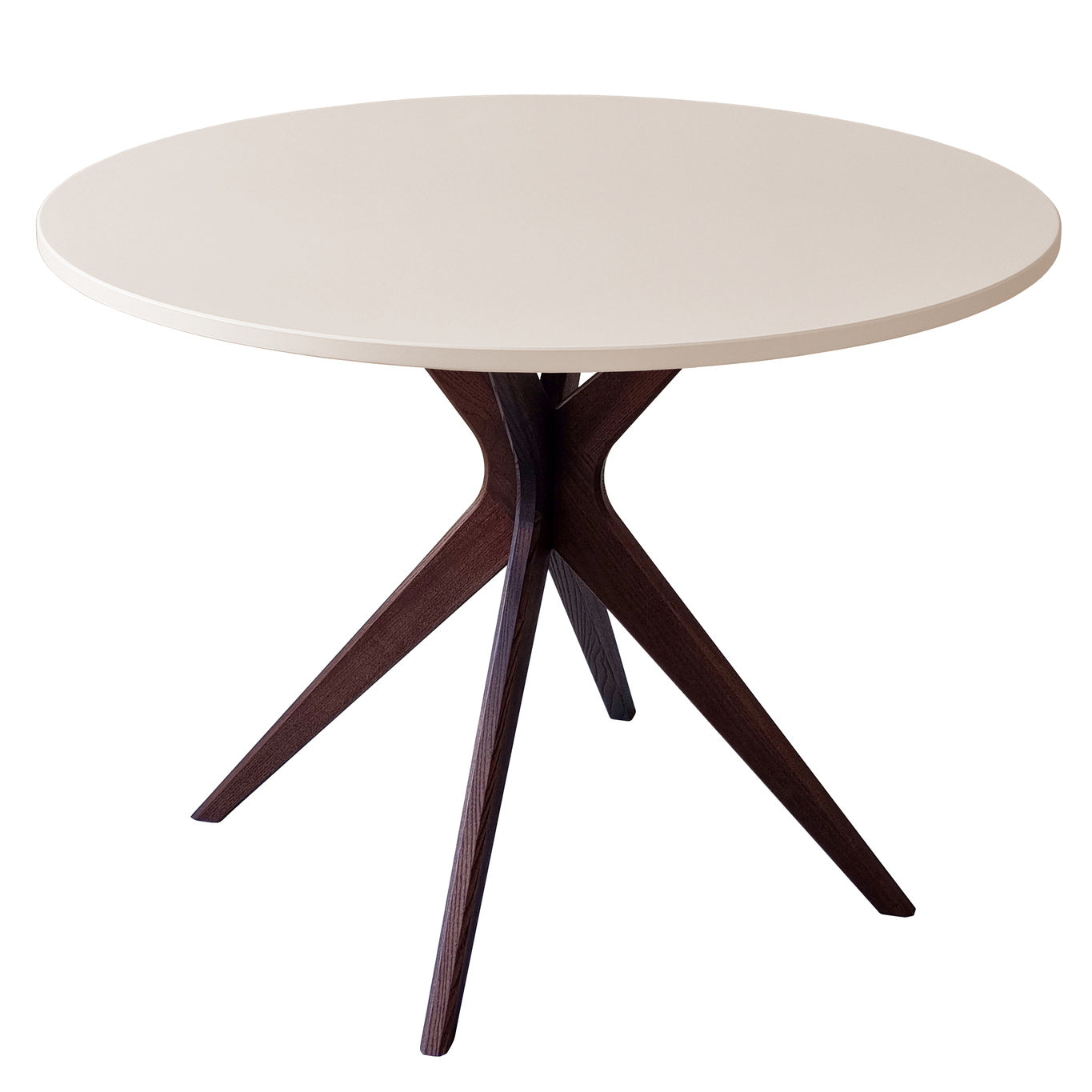 Jubi Bold Rund 100cm Walnut Brown Beige Ragaba Spisebord