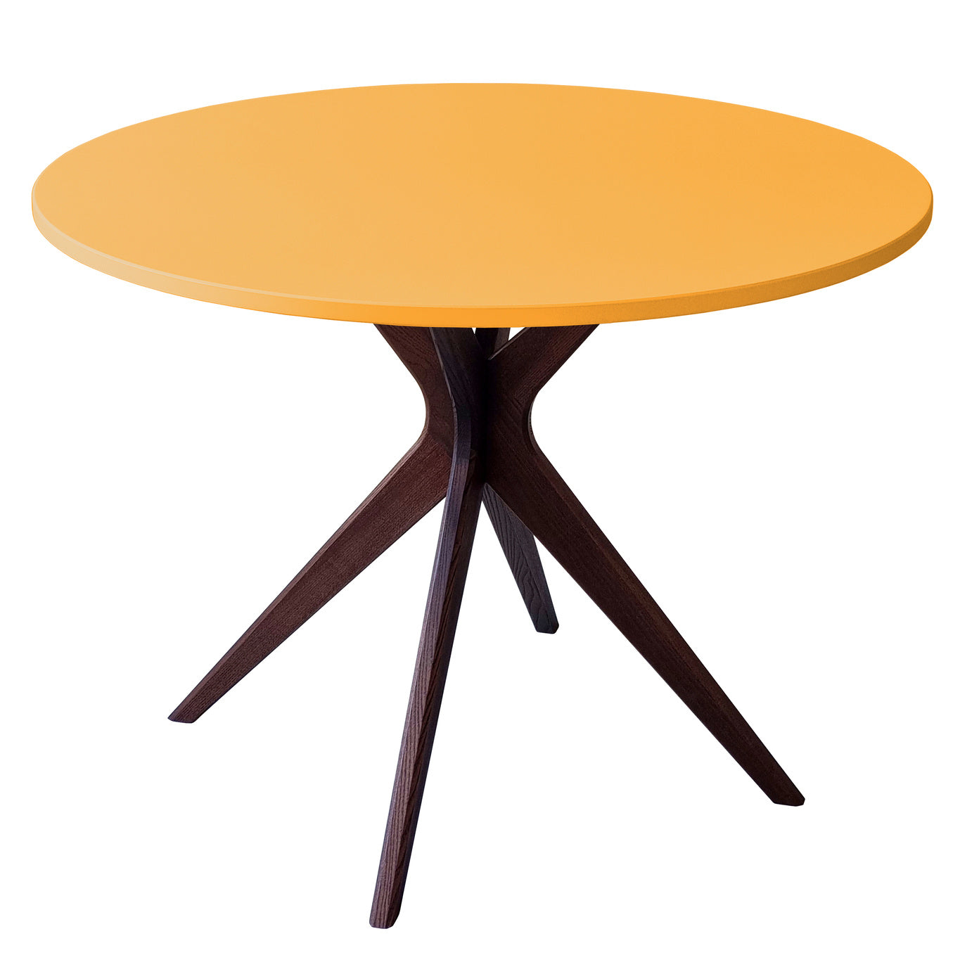 Elegant Rundt Gult Spisebord til 6 Personer - Jubi Bold