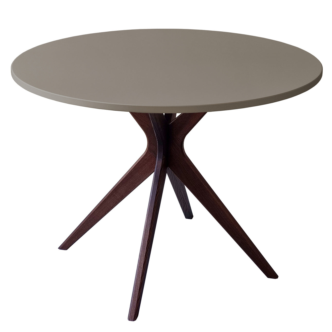 Jubi Bold Rund 100cm Walnut Beaver Brown Ragaba Spisebord