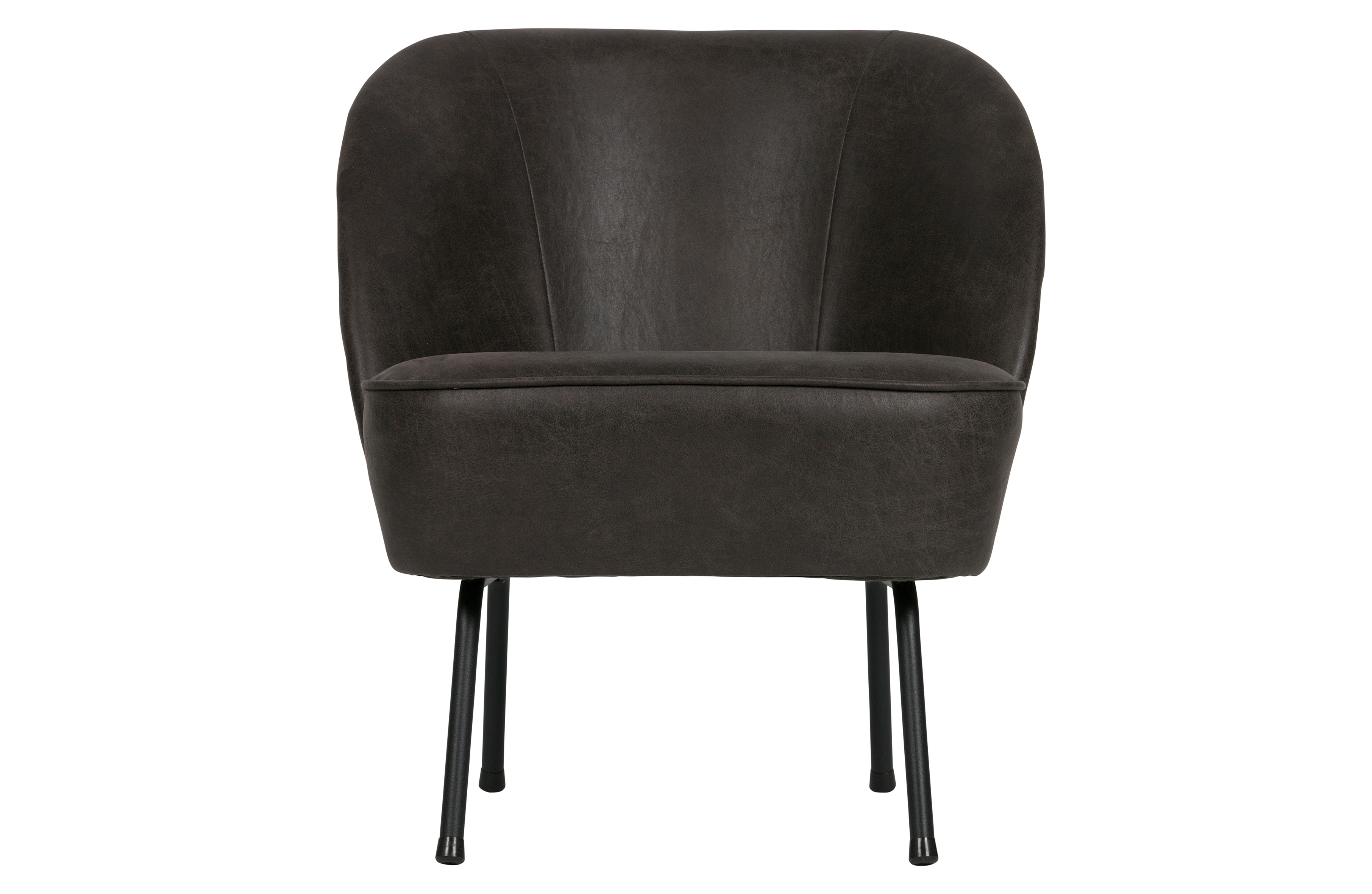 Sort Vogue Stof Metal Woood Lænestol - 8714713077991