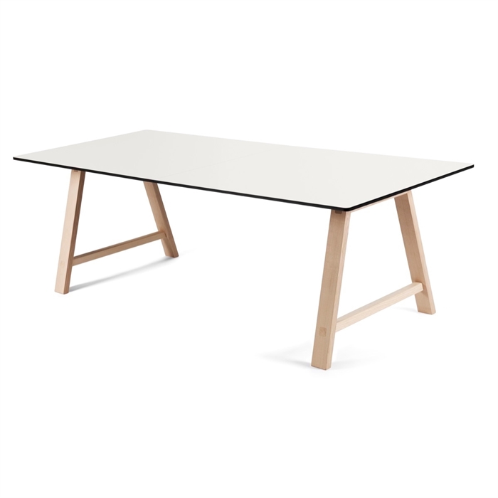 Andersen T1 Spisebord i Hvid Laminat – Elegant Design