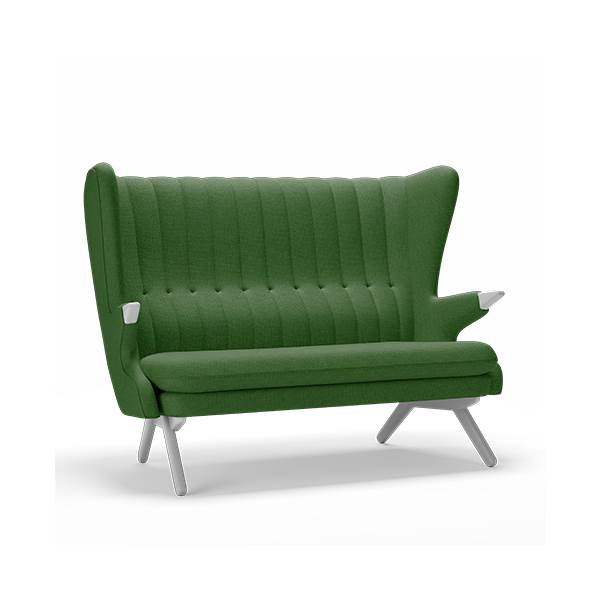 Bamse Sofa i Valnød - Tidløst Skandinavisk Design
