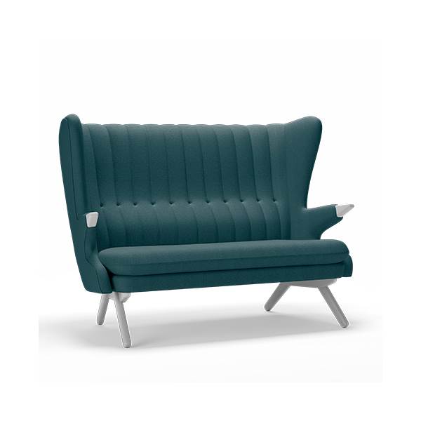 Skipper Furniture Bamse Sofa i Valnød - Tidløst Design
