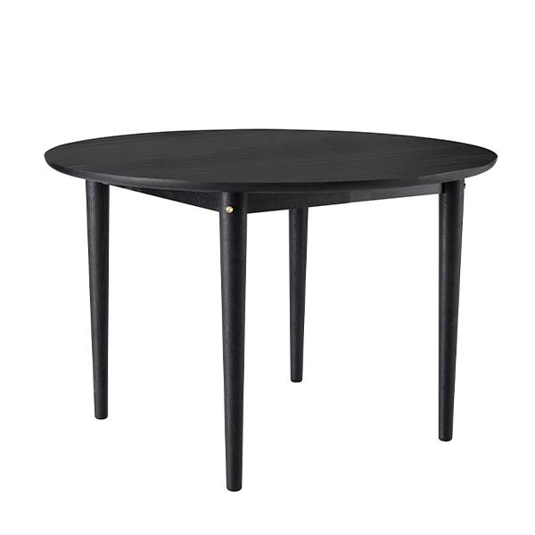 Sort FDB Møbler C62E Spisebord - Tradition møder modernitet