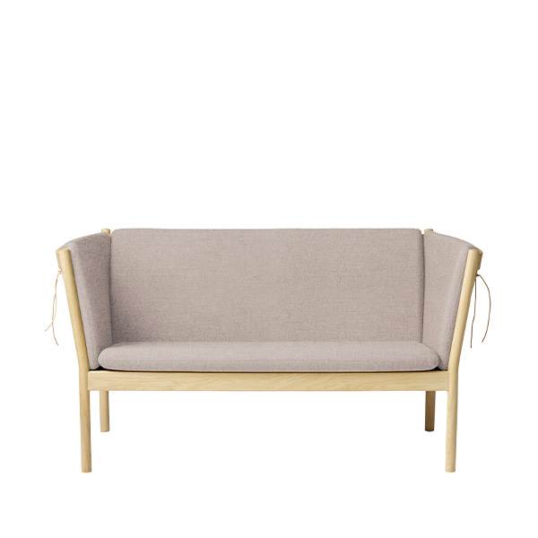 FDB J148 Lysegrå To-Personers Sofa – Tidløs Elegance