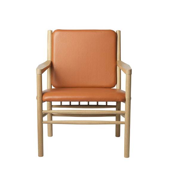 FDB Møbler J147 Lænestol i Cognac Læder – Tidløst Design